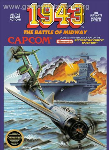 Cover 1943 - The Battle of Midway for NES